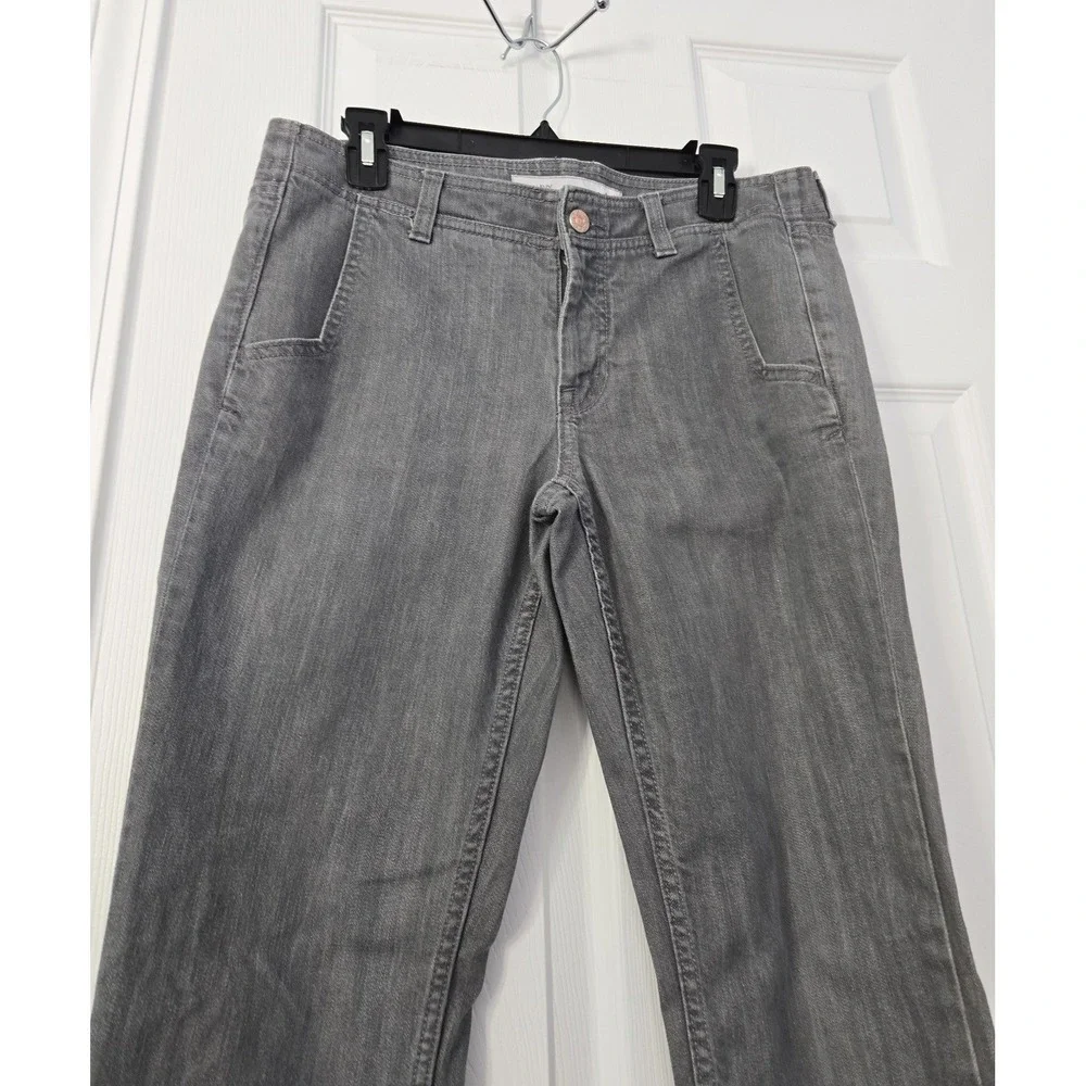 Gap Womans Jeans Mid Rise Grey Size 8 X 31‎ long